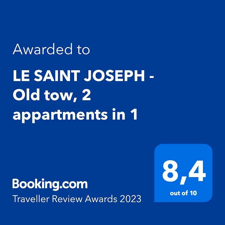Le Saint Joseph - Old Tow, 2 Appartments In 1 Nice 0*,